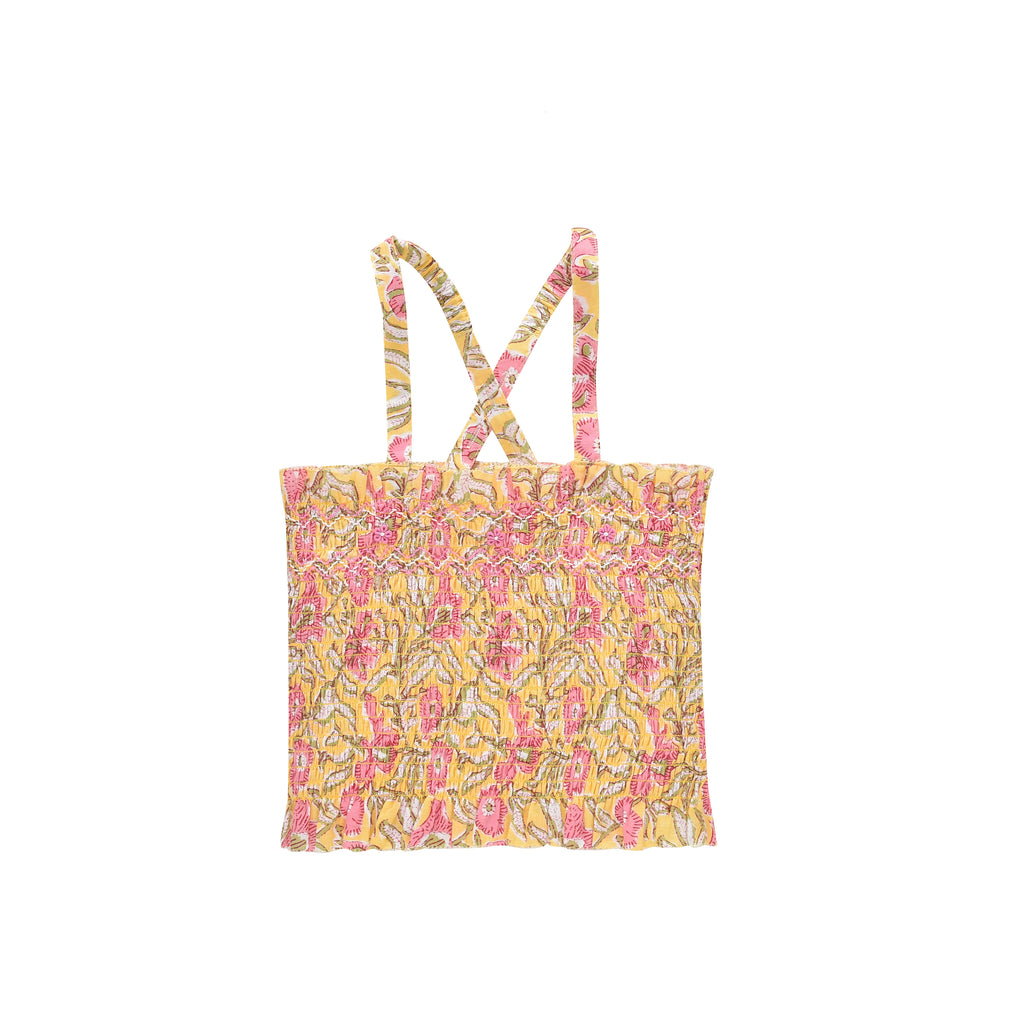 vêtements durables enfants louise misha Top malika lemon patchouli spring
