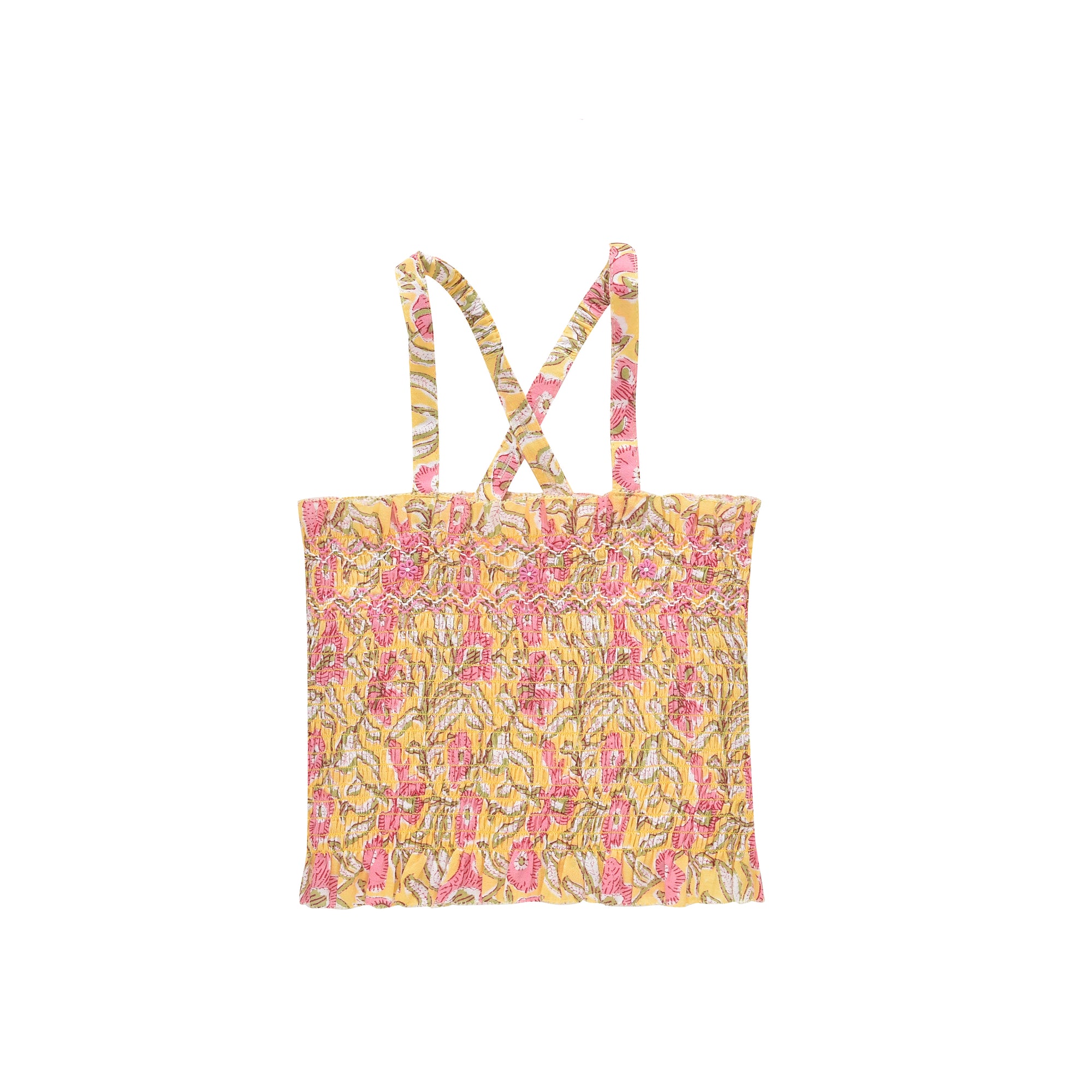 vêtements durables enfants louise misha Top malika lemon patchouli spring