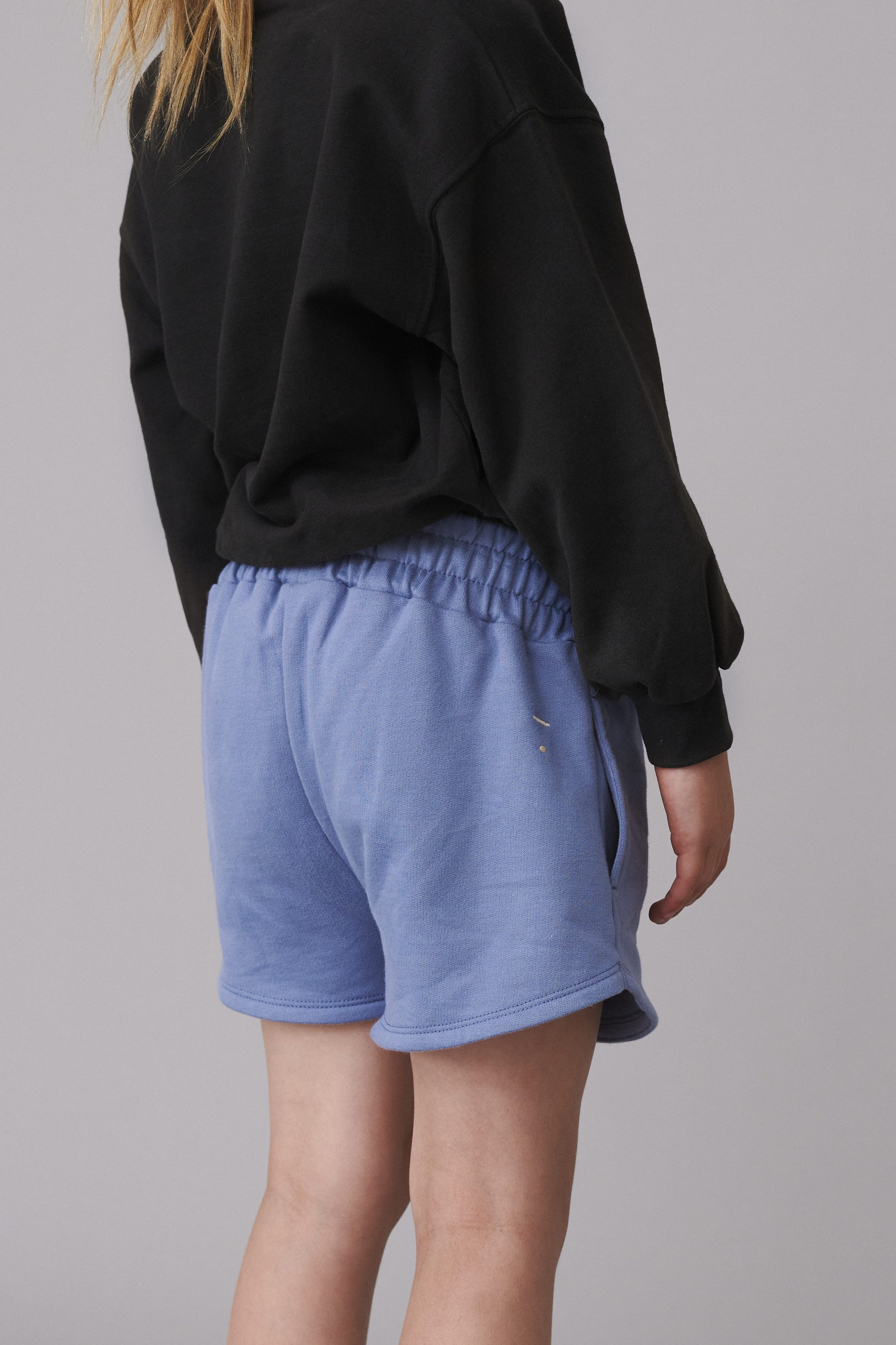 vêtements durables enfants gray label sweat noir 