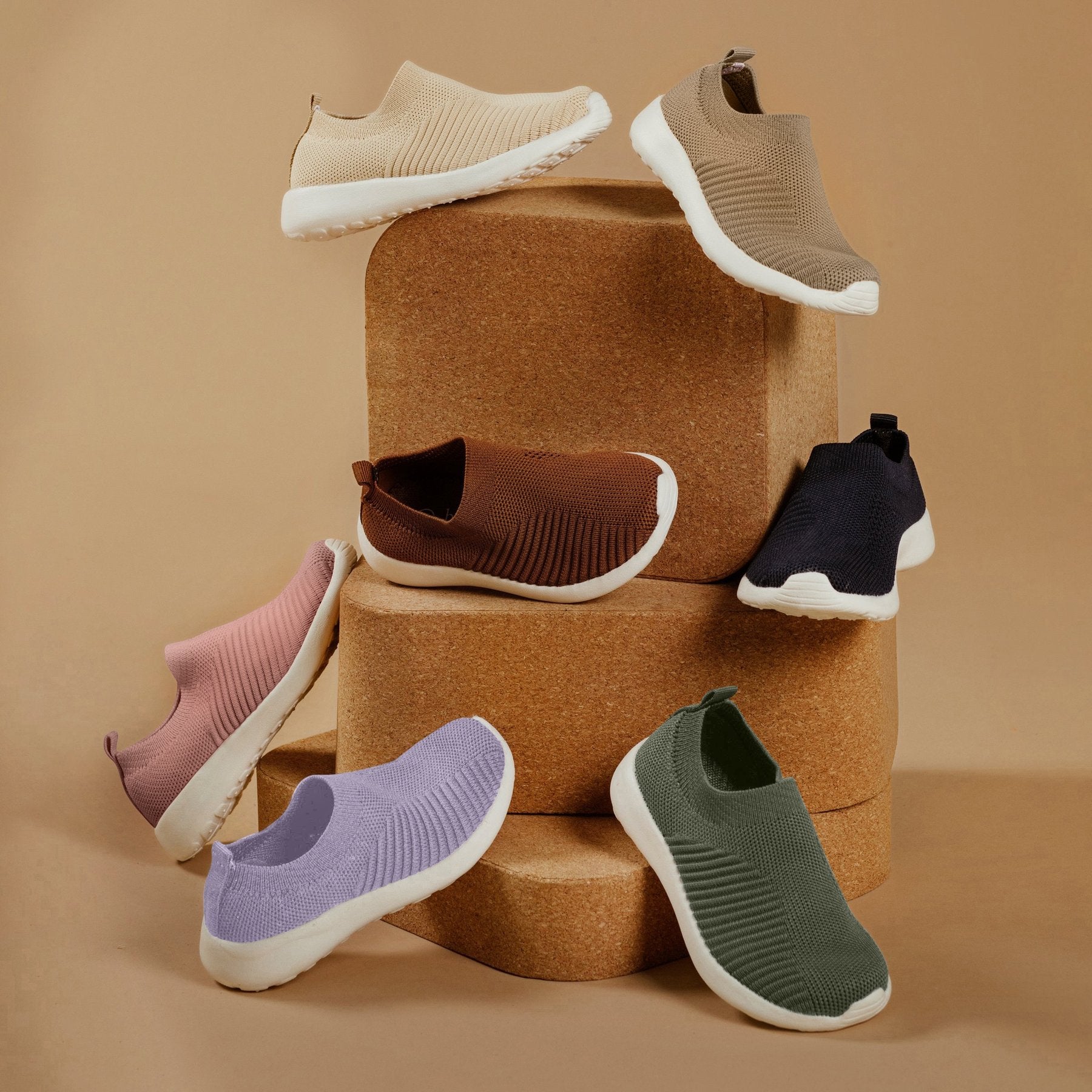 Sneaker basket enfant babymocs ultra légère verte