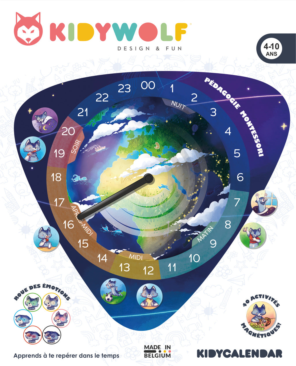 calendrier enfant kidywolf kidycal