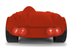 kidywolf jouets enfants kidycar Voiture télécommandée rouge