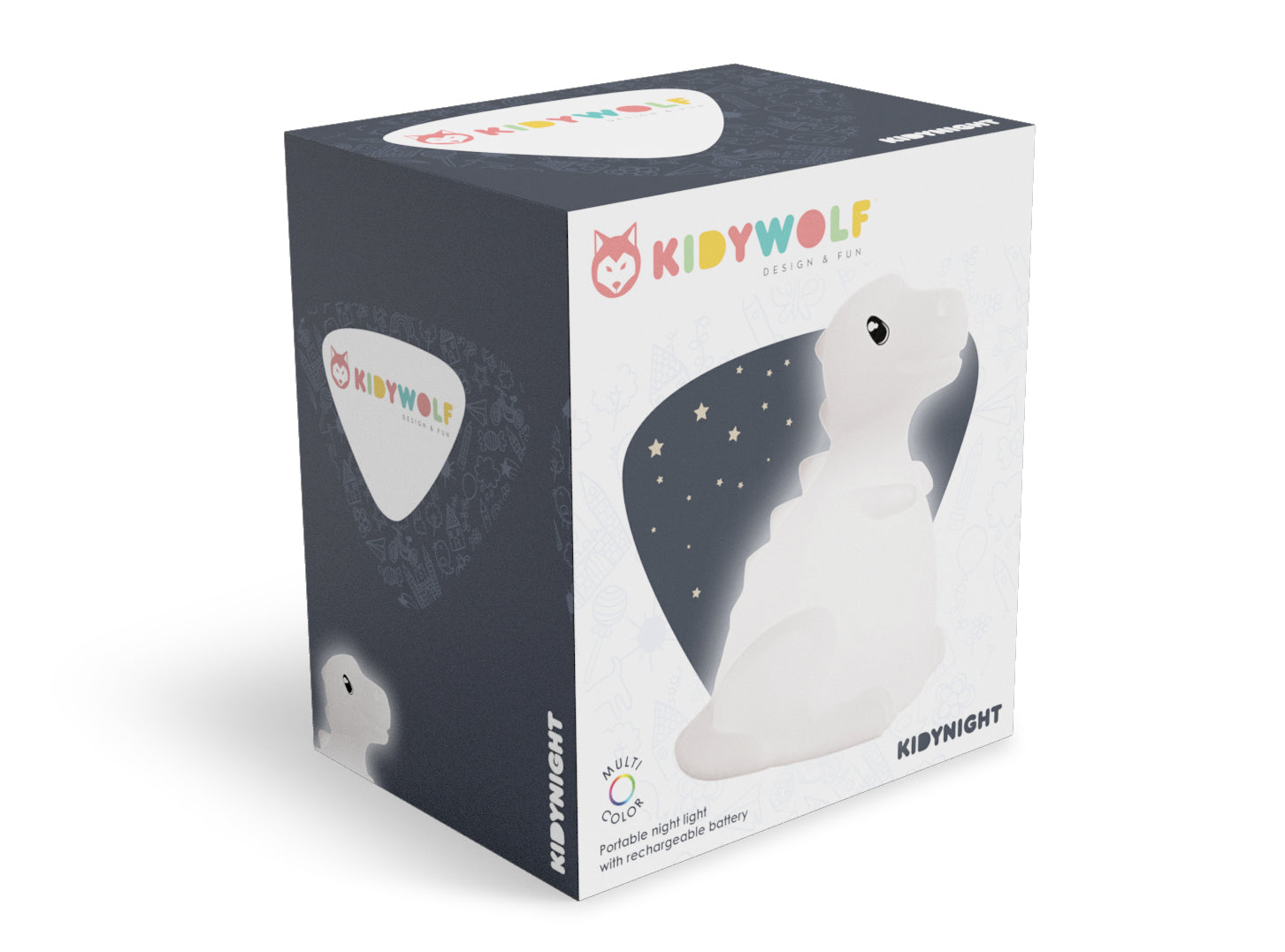 veilleuse enfant dinosaure kidywolf