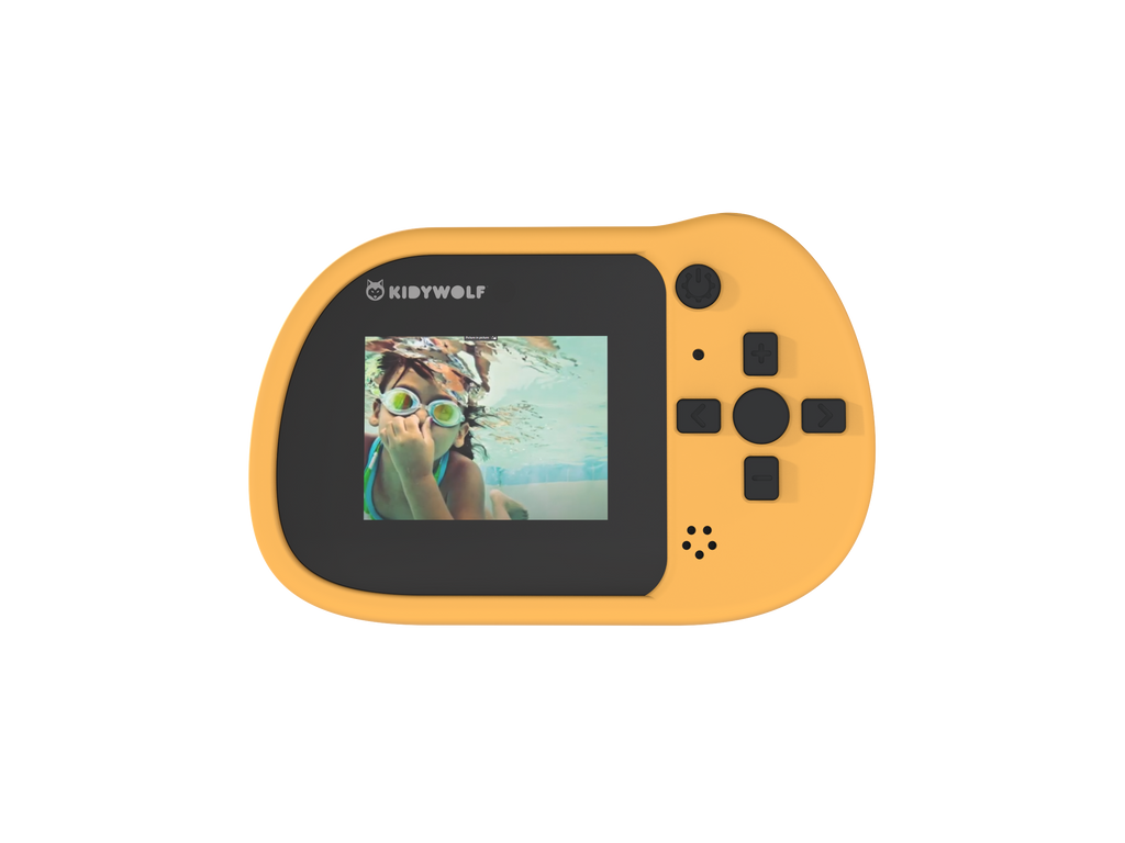 Appareil photo  enfant et camera d'action KIDYCAM Jaune
