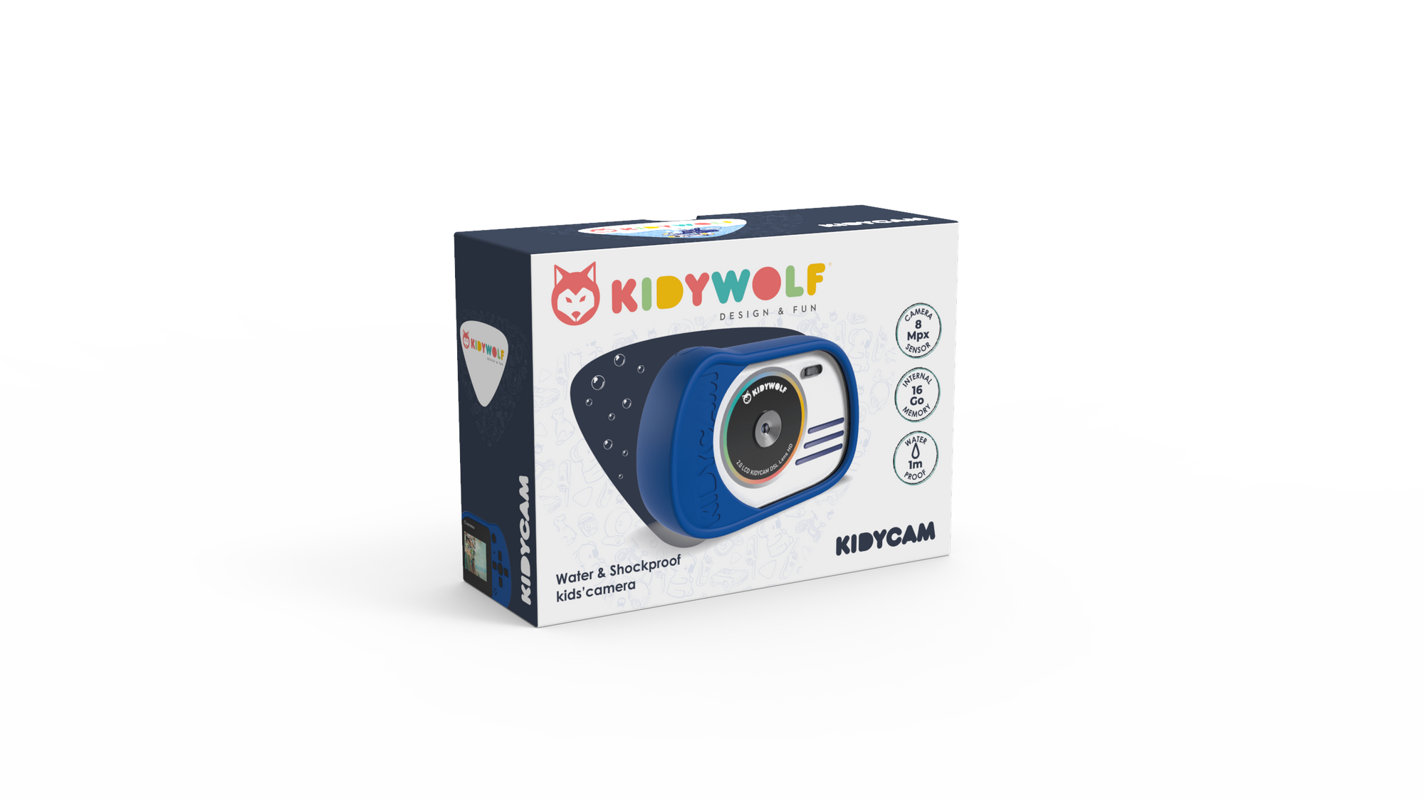 Appareil photo et caméra d'action kIDYCAM Bleu