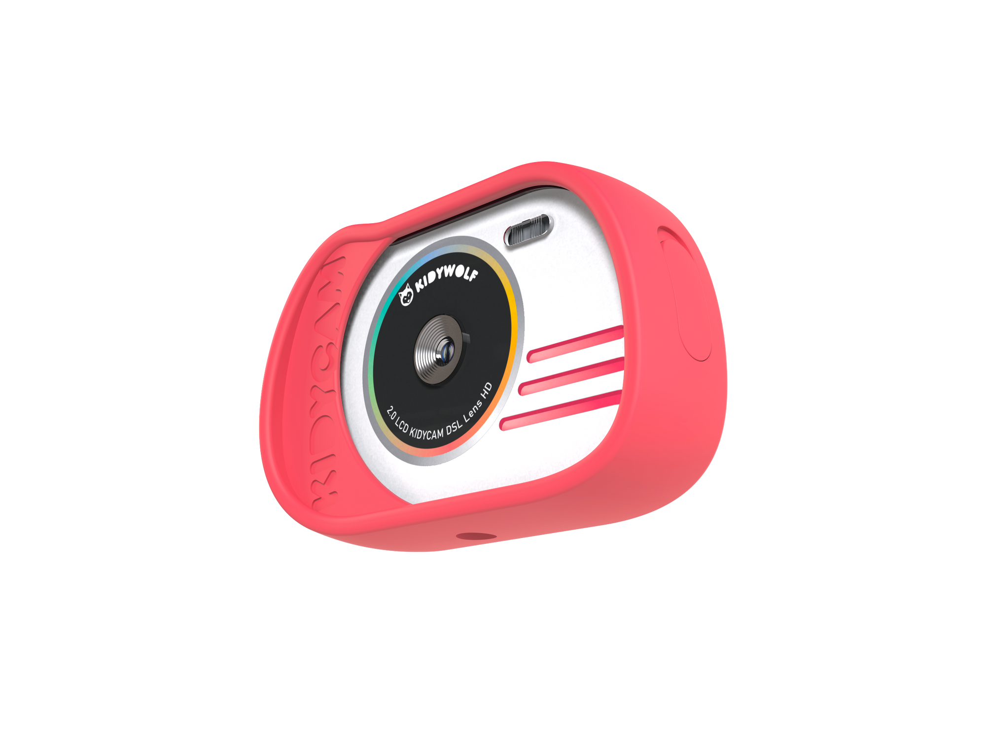kidywolf Appareil photo enfant et caméra d'action KIDYCAM Rose