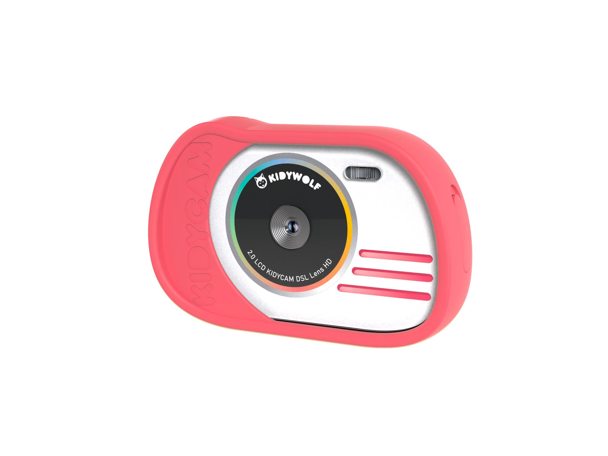 kidywolf Appareil photo enfant et caméra d'action KIDYCAM Rose