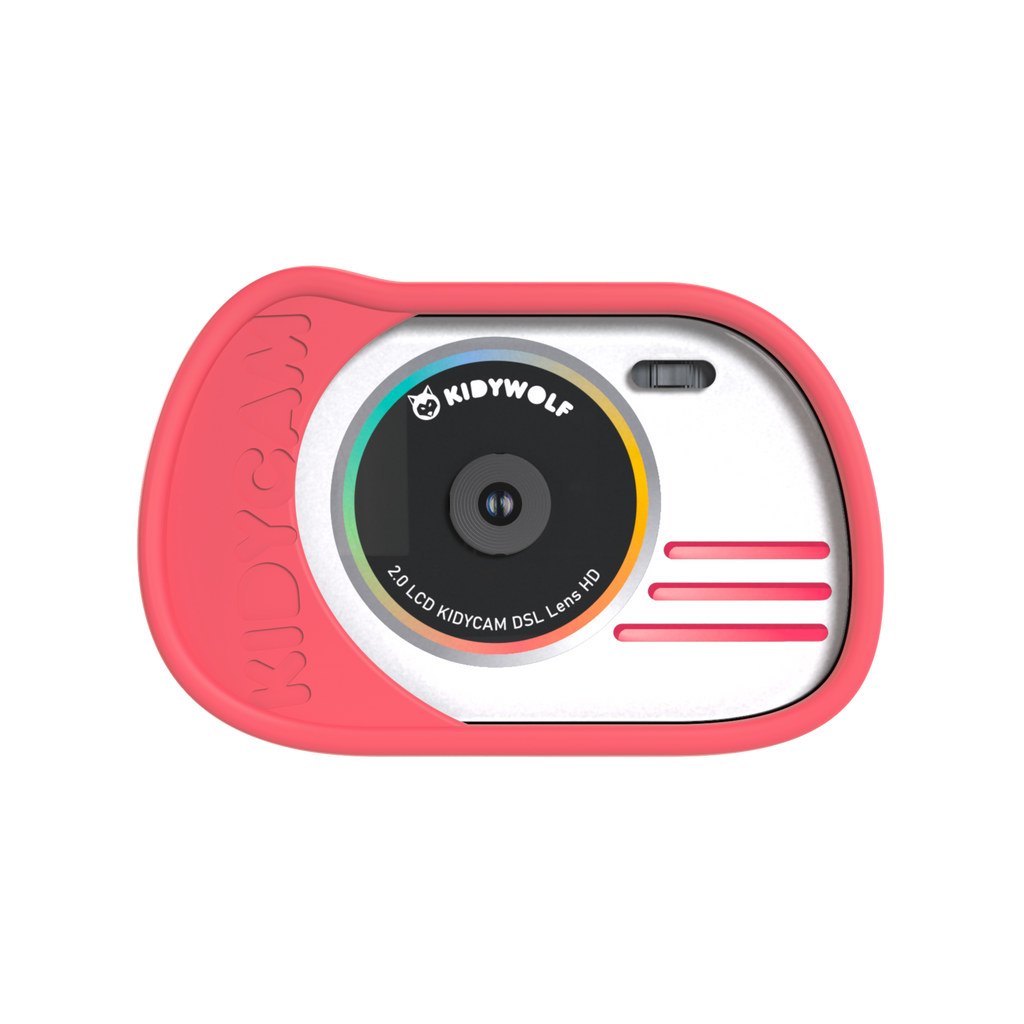kidywolf Appareil photo enfant et caméra d'action KIDYCAM Rose