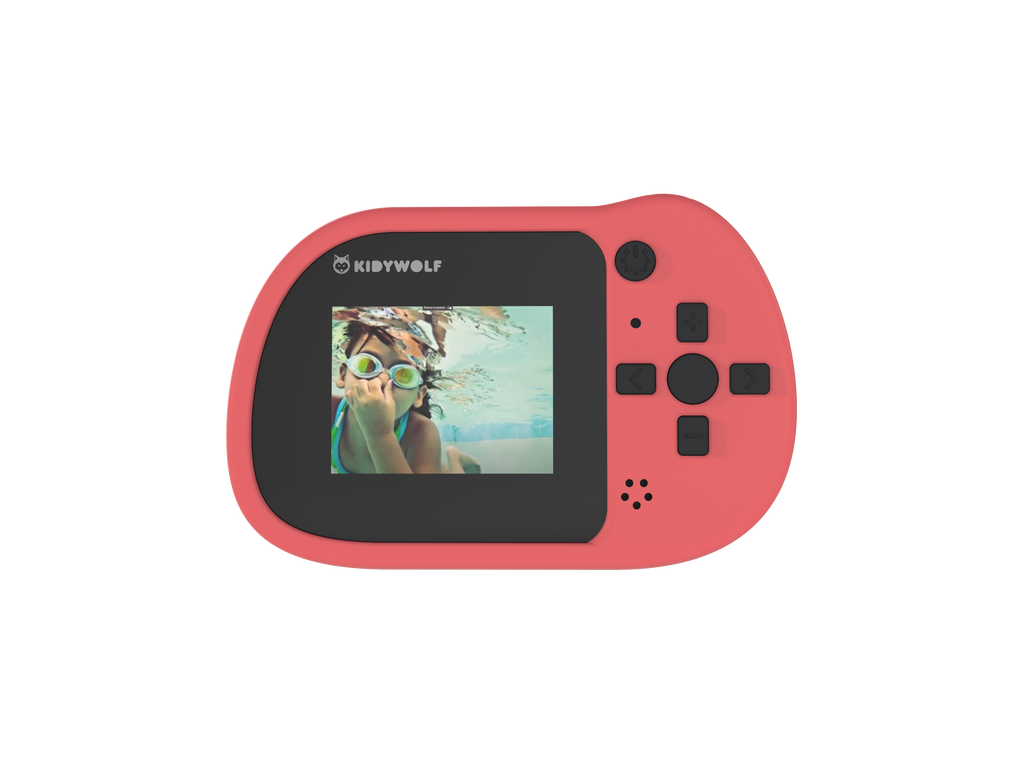 kidywolf Appareil photo enfant et caméra d'action KIDYCAM Rose
