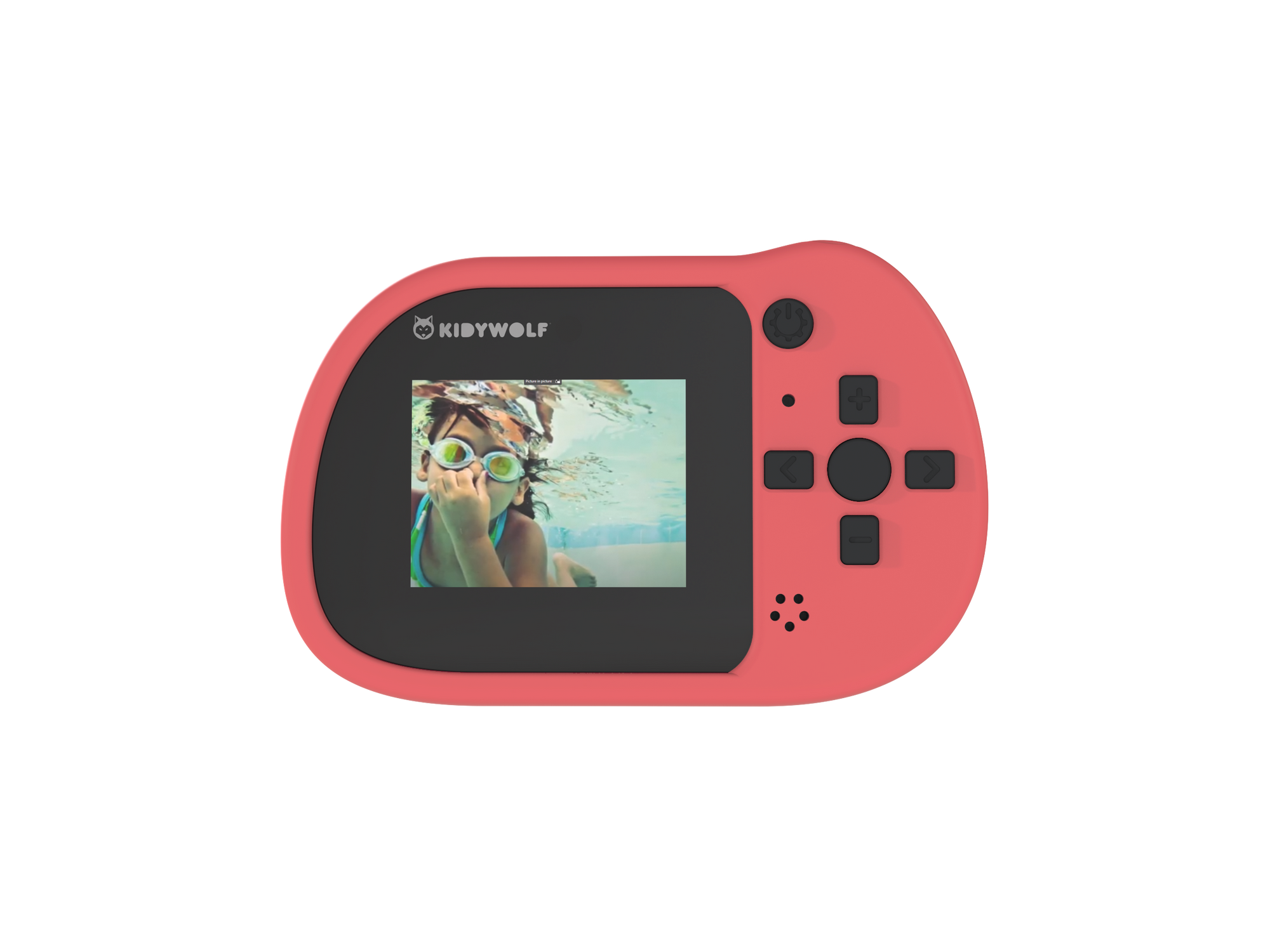 kidywolf Appareil photo enfant et caméra d'action KIDYCAM Rose
