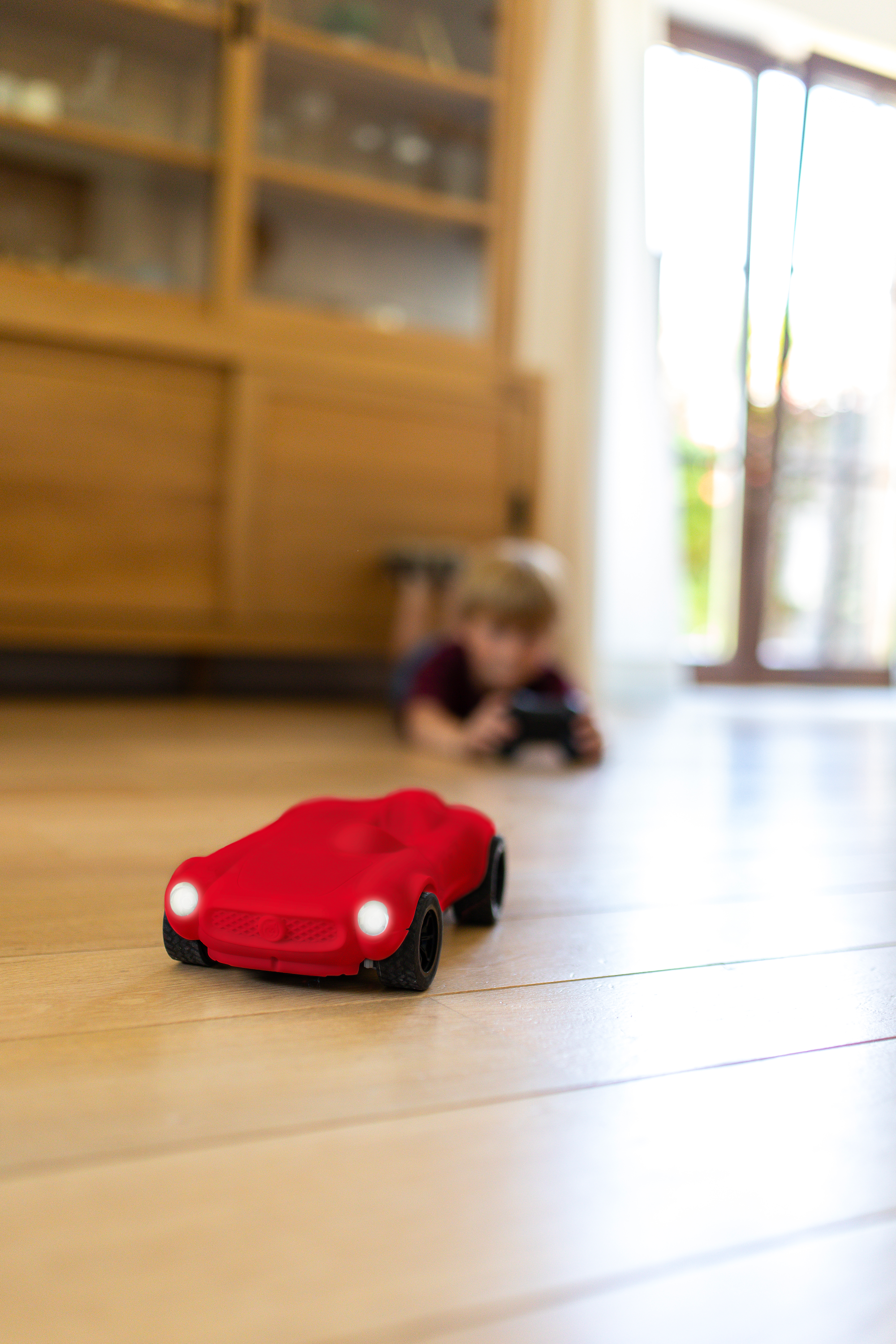 kidywolf jouets enfants kidycar Voiture télécommandée rouge