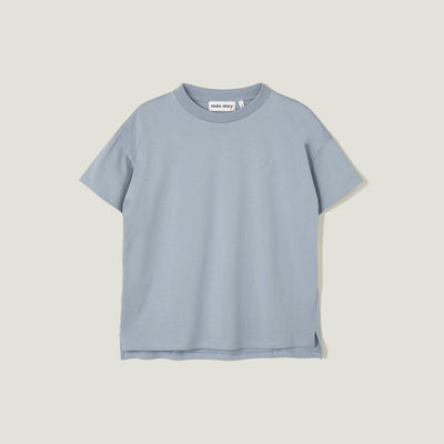 vêtement durable pour enfant Main Story T-shirt Oversized bleu