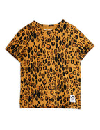 vêtements durables bébés mini rodini t-shirt léopard