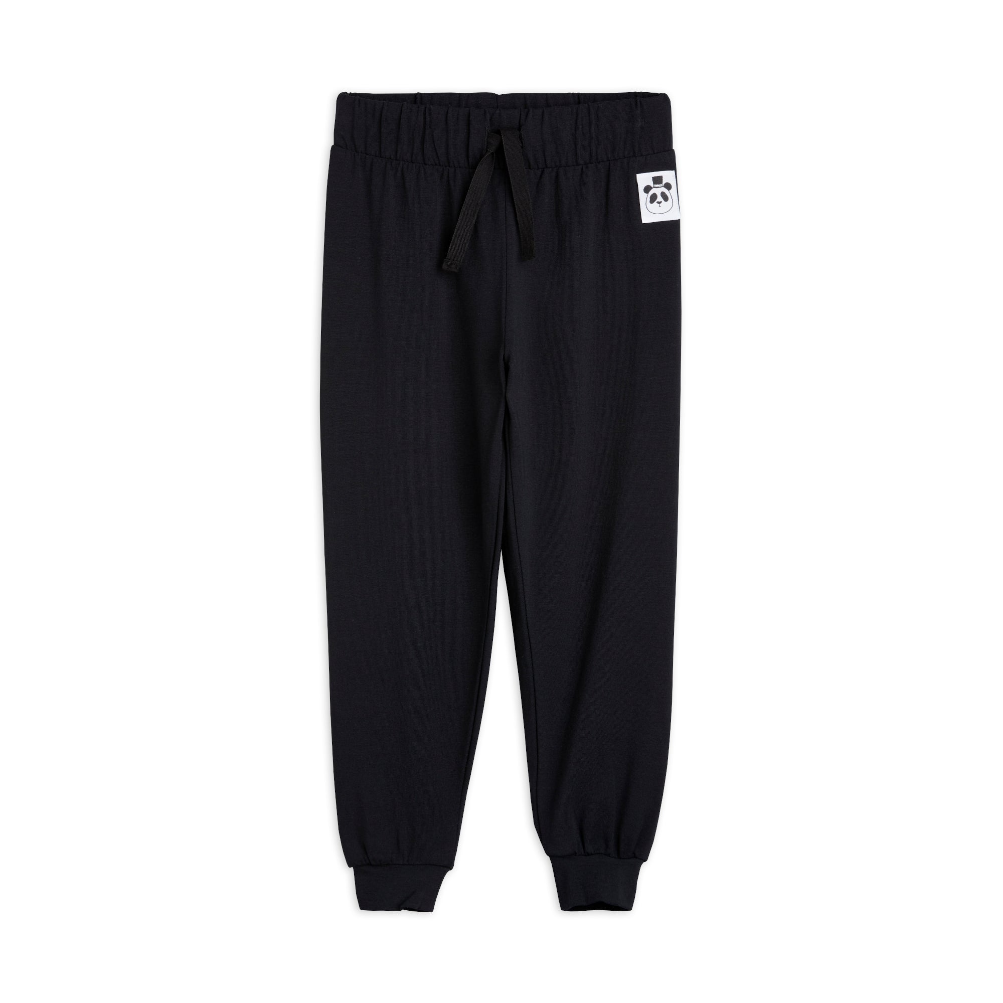 vêtements durables bébés mini rodini jogging noir