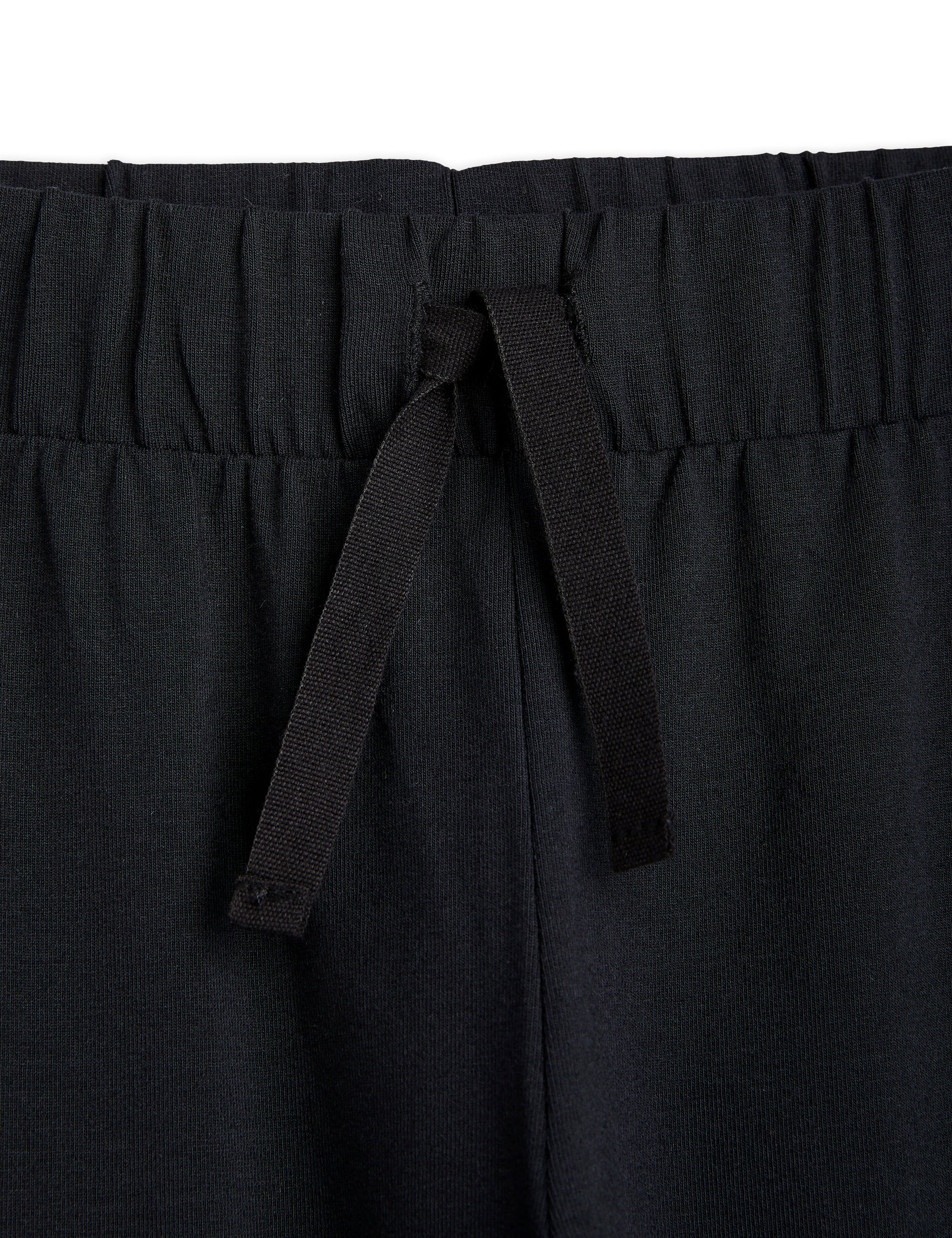 vêtements durables bébés mini rodini jogging noir