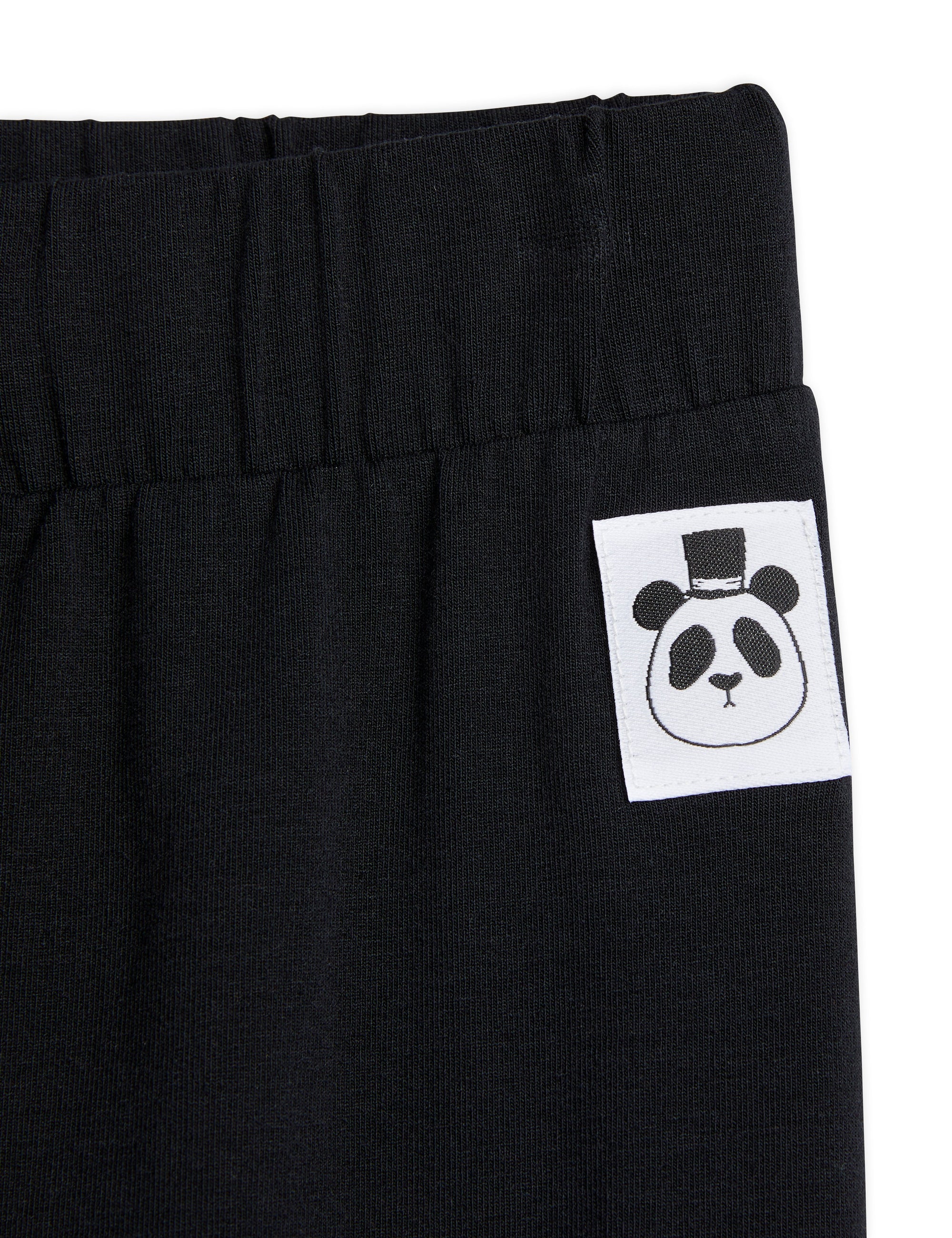 vêtements durables bébés mini rodini jogging noir