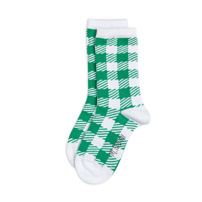 vêtement durable pour enfant Mini Rodini Chaussettes à carreaux
