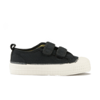basket enfant novesta Baskets scratchs vegan noir