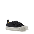 basket enfant novesta Baskets scratchs vegan noir