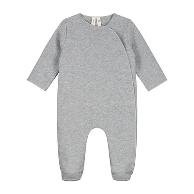 vêtements durables bébés gray label combi naissance grise
