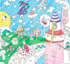 COLORING POSTER - MAGIC