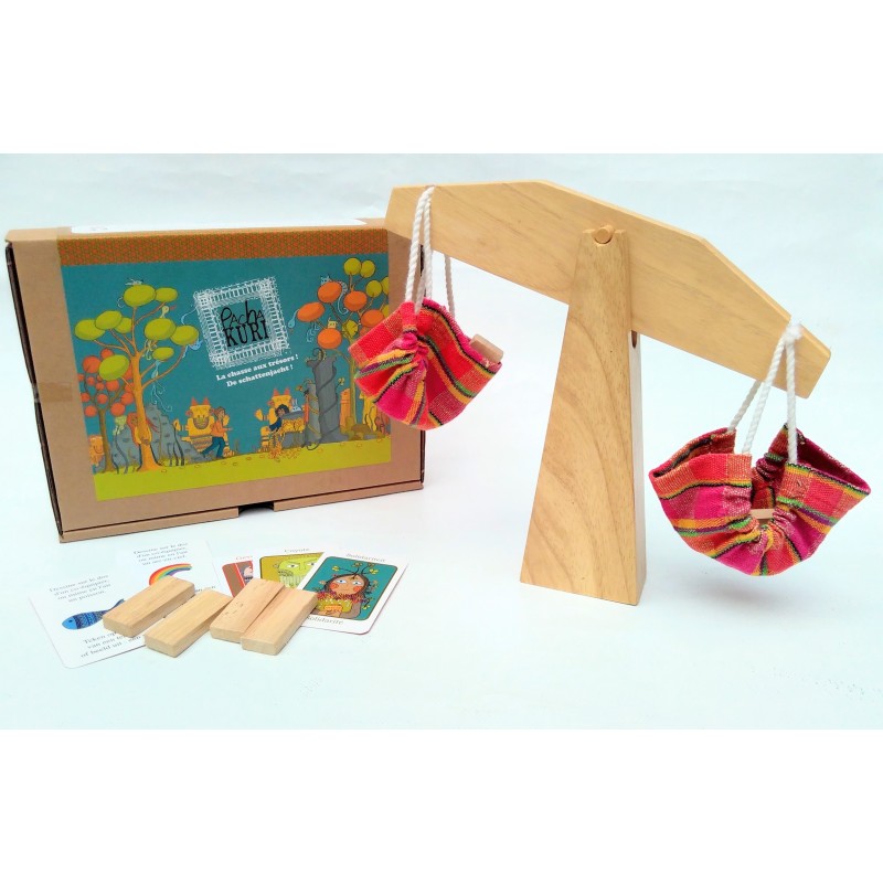 jeu de société coopératif enfant la pachamama pacha kuri
