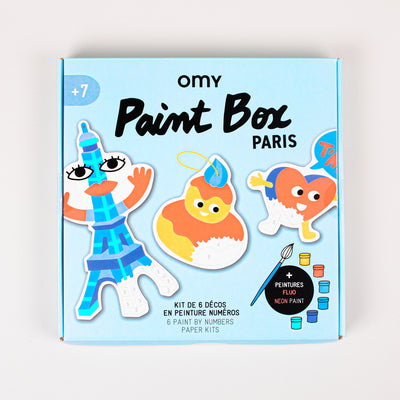 peinture coloriages bio enfants OMY paris paint box