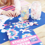 jeu educatif poppik POSTER PÉDAGOGIQUE + 1000 STICKERS CONSTELLATION
