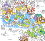 COLORIAGE ENFANT OMY POSTER A COLORIER - ATLAS