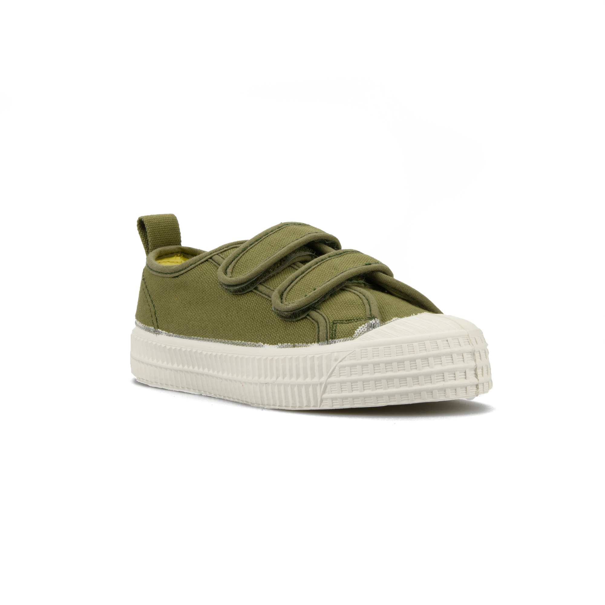vegan velcro sneakers KhAKI