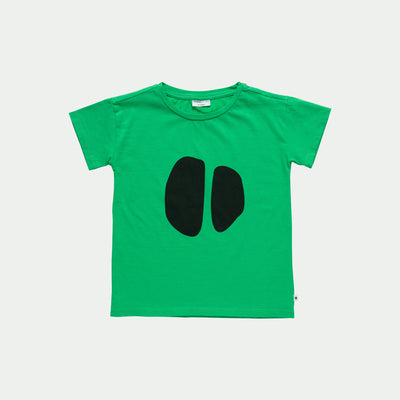 Vêtement enfant bio Maedformini T-shirt  Snuggly snake vert coton bio