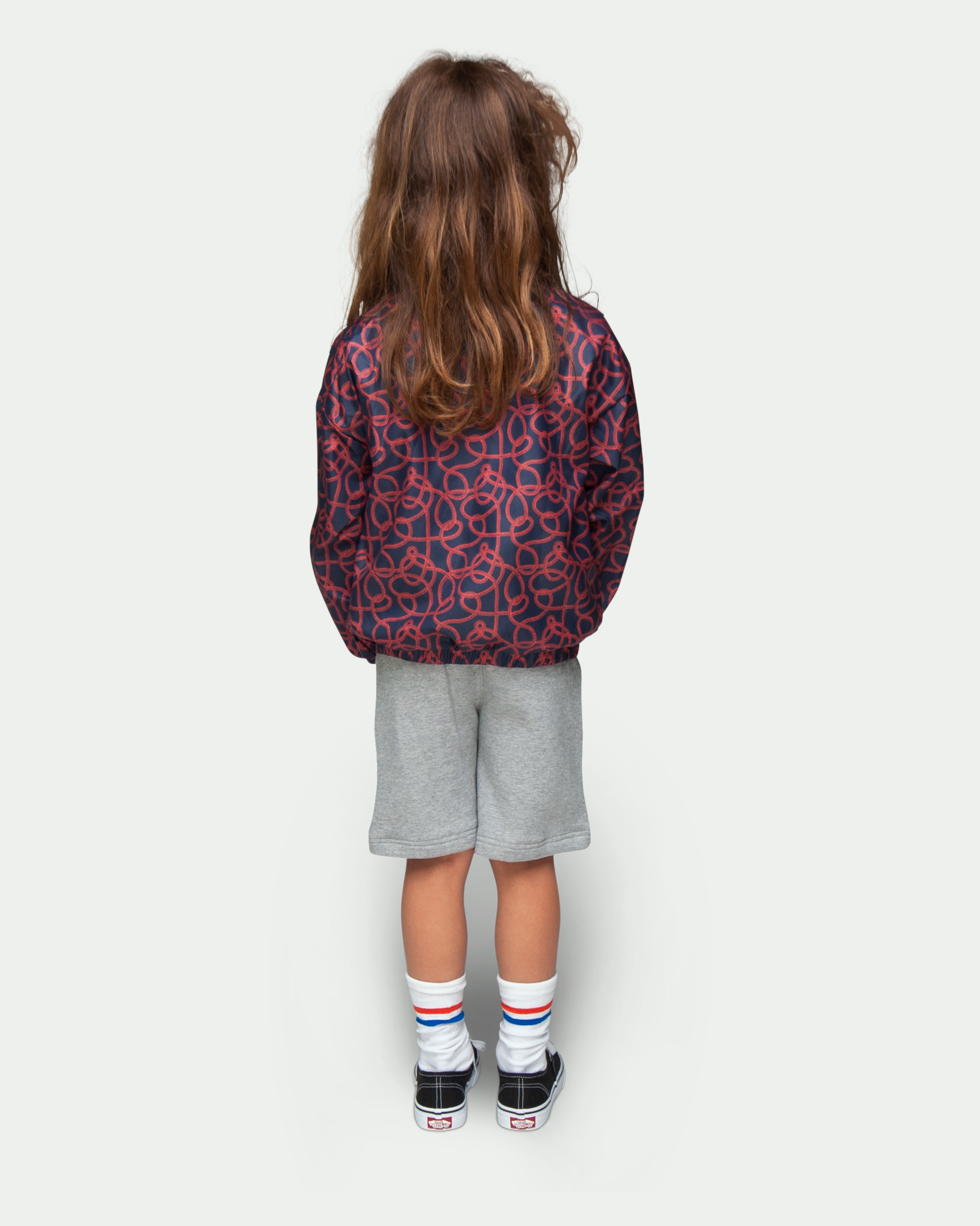 Vêtement enfant bio Maedformini Short Handy Horse gris coton bio