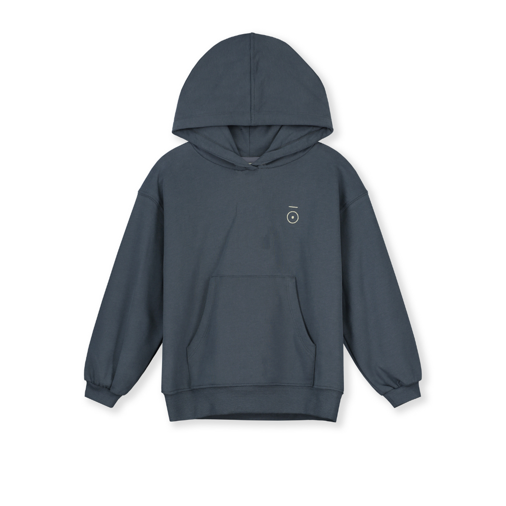 Vêtements durables enfants gray label Sweat à capuche bleu gris