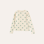 vêtement enfant durable the campamento T-shirt longues manches Blanc étoiles