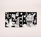 peinture coloriages bio enfants OMY KAWAII COLORIAGE VELOURS