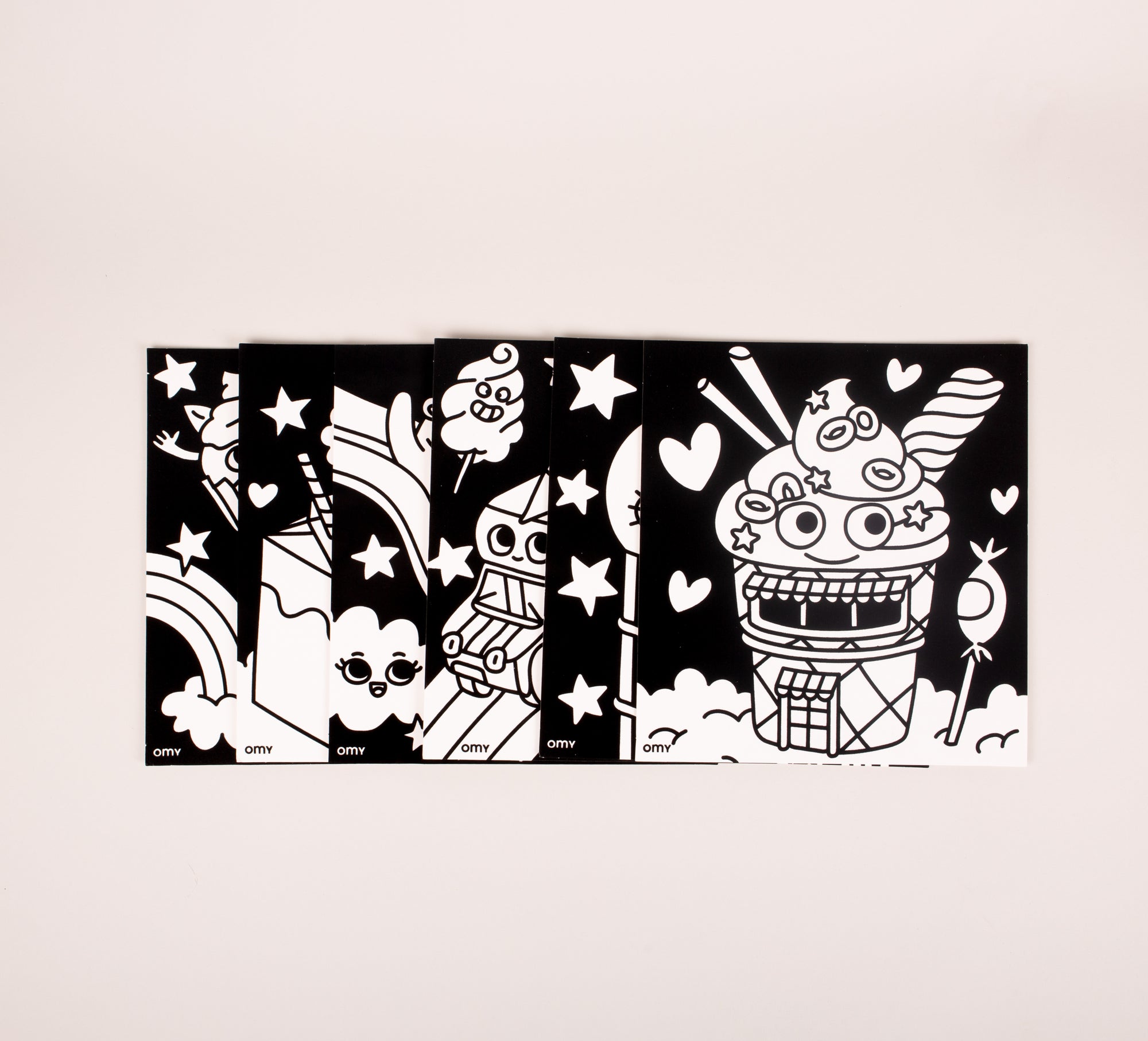 peinture coloriages bio enfants OMY KAWAII COLORIAGE VELOURS