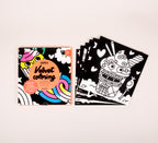 peinture coloriages bio enfants OMY KAWAII COLORIAGE VELOURS