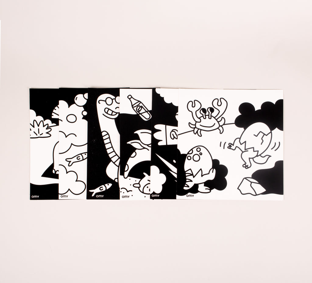 peinture coloriages bio enfants OMY DINO COLORIAGE VELOURS