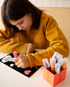 peinture coloriages bio enfants OMY LILY COLORIAGE VELOURS