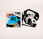 peinture coloriages bio enfants OMY COSMOS COLORIAGE VELOURS