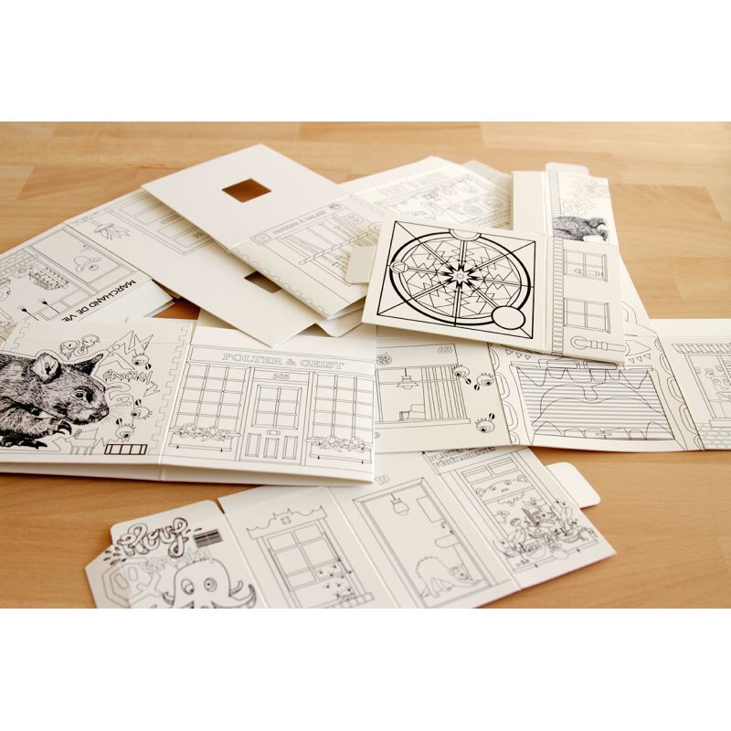 jeu créatif écologique enfant Fabulabox color projject monsterlane