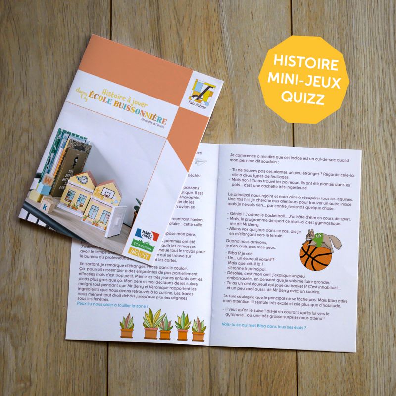 jeu écologique créatif enfant fabulabox école buissonnière