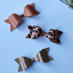 Accessoires cheveux enfants créateur belge gleebee set de 3 noeuds cheveux Anna
