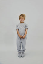 vêtements durables enfants gray label t-shirt gris