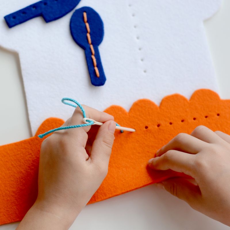 Kit couture ENFANTS déguisement Chef Apunt Barcelona