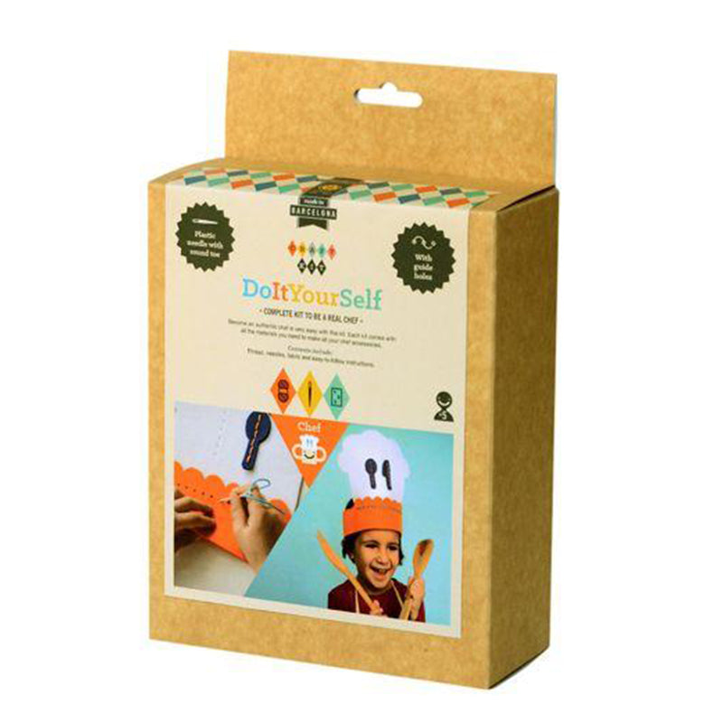 Kit couture ENFANTS déguisement Chef Apunt Barcelona