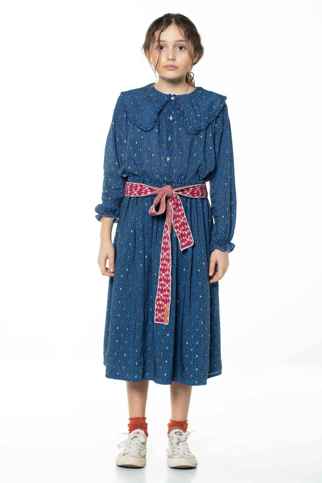 vêtement enfant piupiuchick ceinture multicolor pinkish jackard