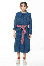 vêtement enfant piupiuchick ceinture multicolor pinkish jackard