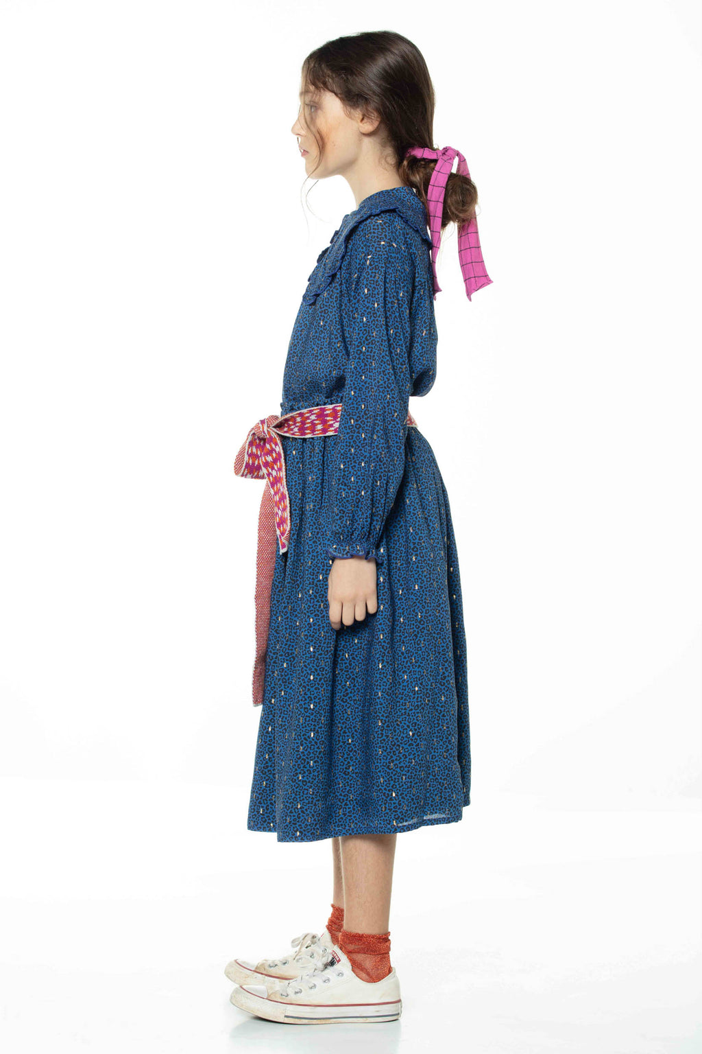 vêtement enfant piupiuchick ceinture multicolor pinkish jackard