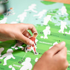jeu educatif pour enfants poppik POSTER PÉDAGOGIQUE + 60 STICKERS FOOTBALL